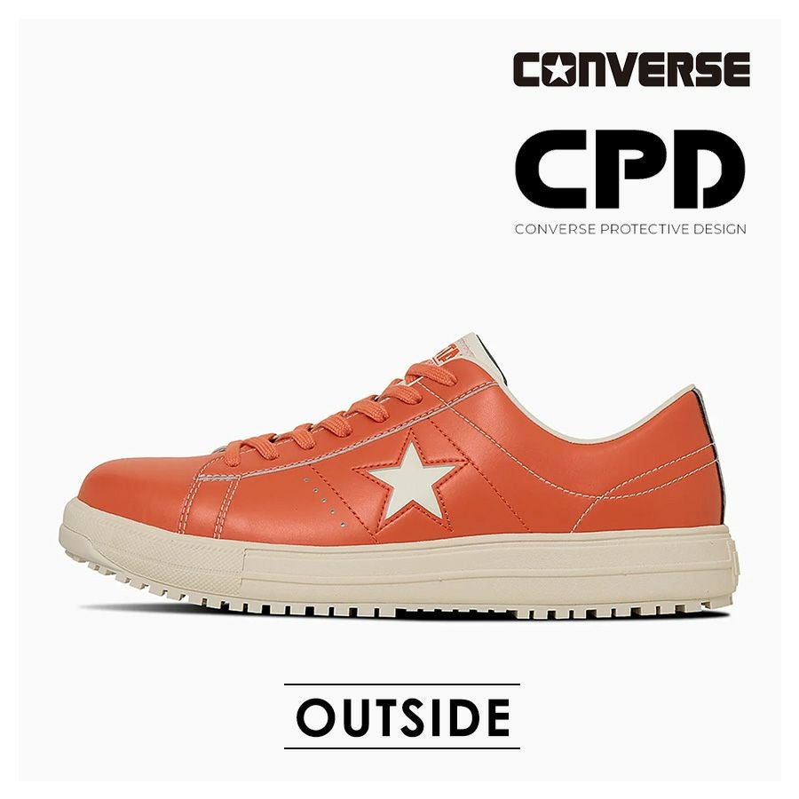 25秋冬新作】コンバース CPD ONESTAR PS ワンスター PS オレンジ 安全