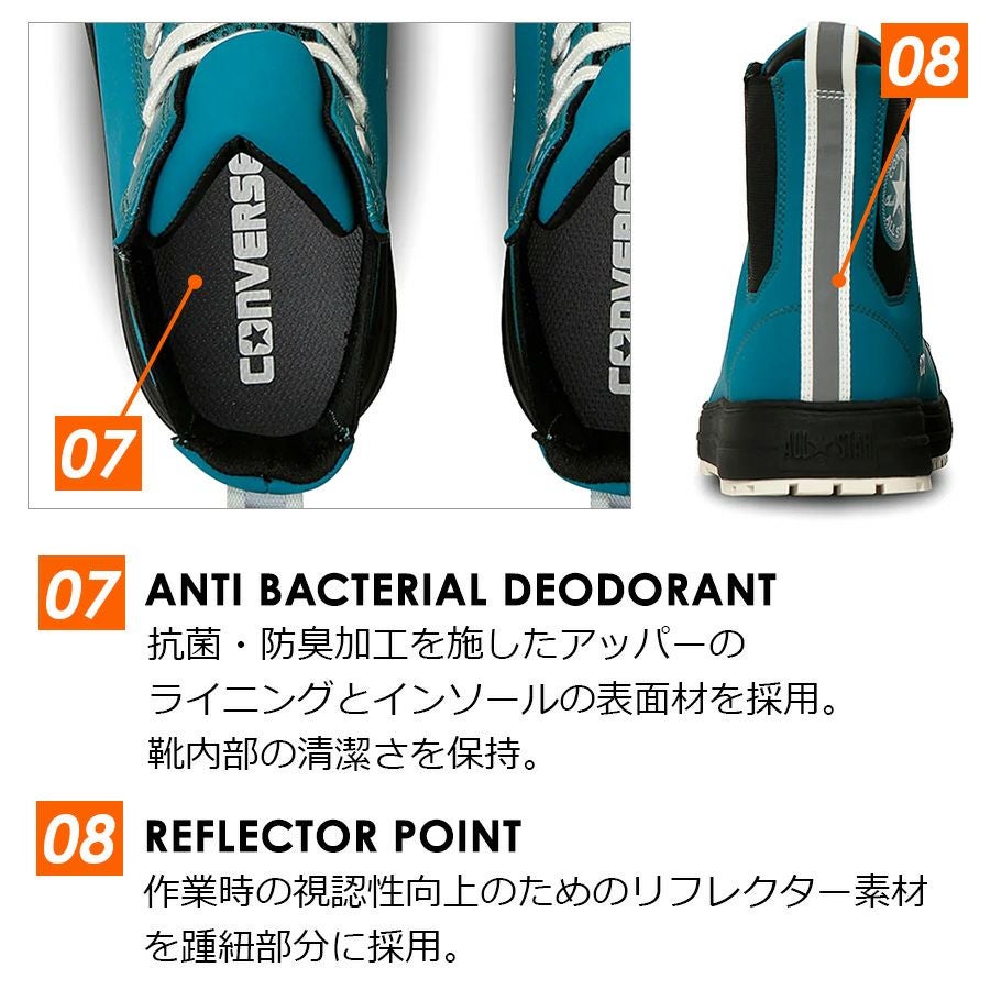 25秋冬新作】コンバース CPD ALLSTAR PS SIDEGORE DB HI オールスター