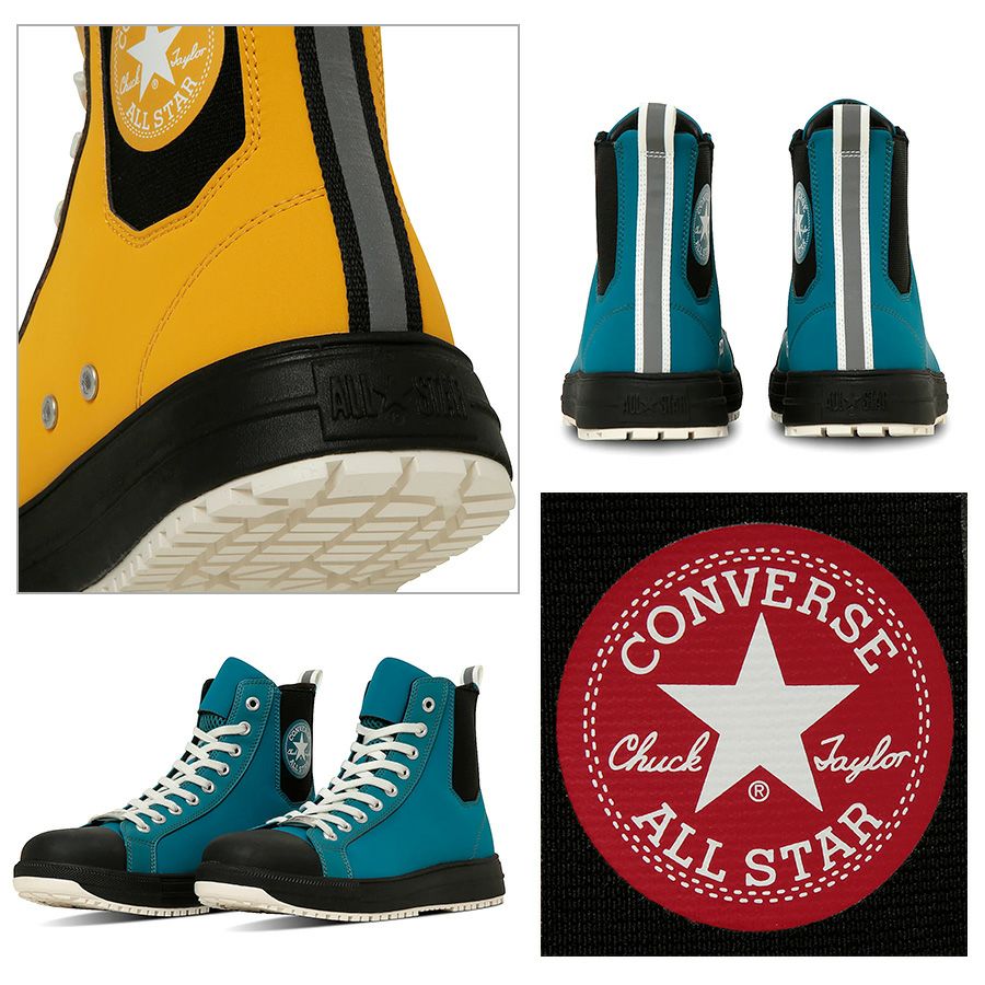 ★CONVERSE★CPD コヨーテ安全靴 PS SIDEGORE HI コンバース CPD 安全靴 スニーカー オールスター PS HI サイドゴア