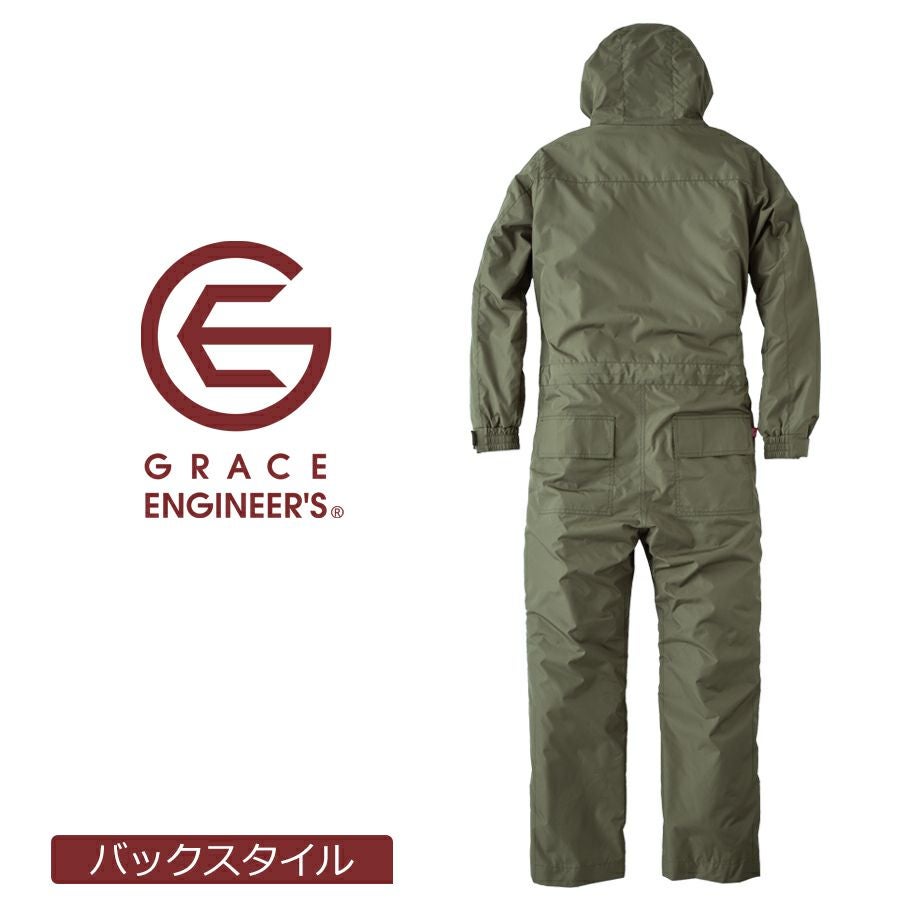 グレースエンジニアーズ ウインパツナギ2 GE-781 防寒つなぎ 防風