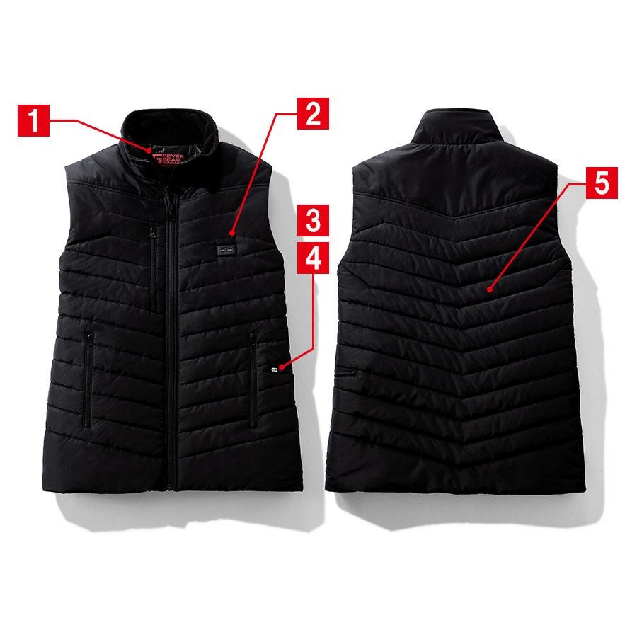 FEVER GEAR 電熱ベスト（バッテリーセット）FGA20000 ヒーターベスト