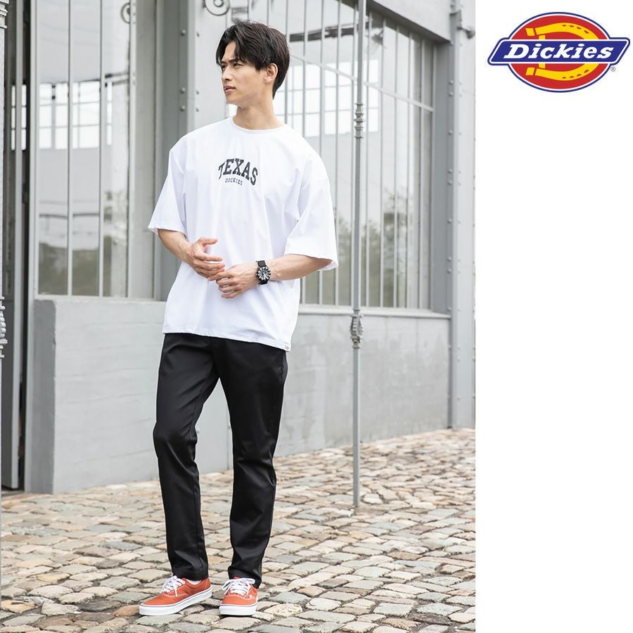 希少 DIESEL フレアパンツ バージンウール スラックス Dロゴ刺繍 限定】ディッキーズ チェーン刺繍入りオールドスタイルストレート