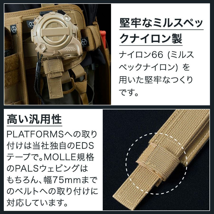 ライデン エクスパンションパネル RD04-006 日本製 腰袋 腰道具 工具