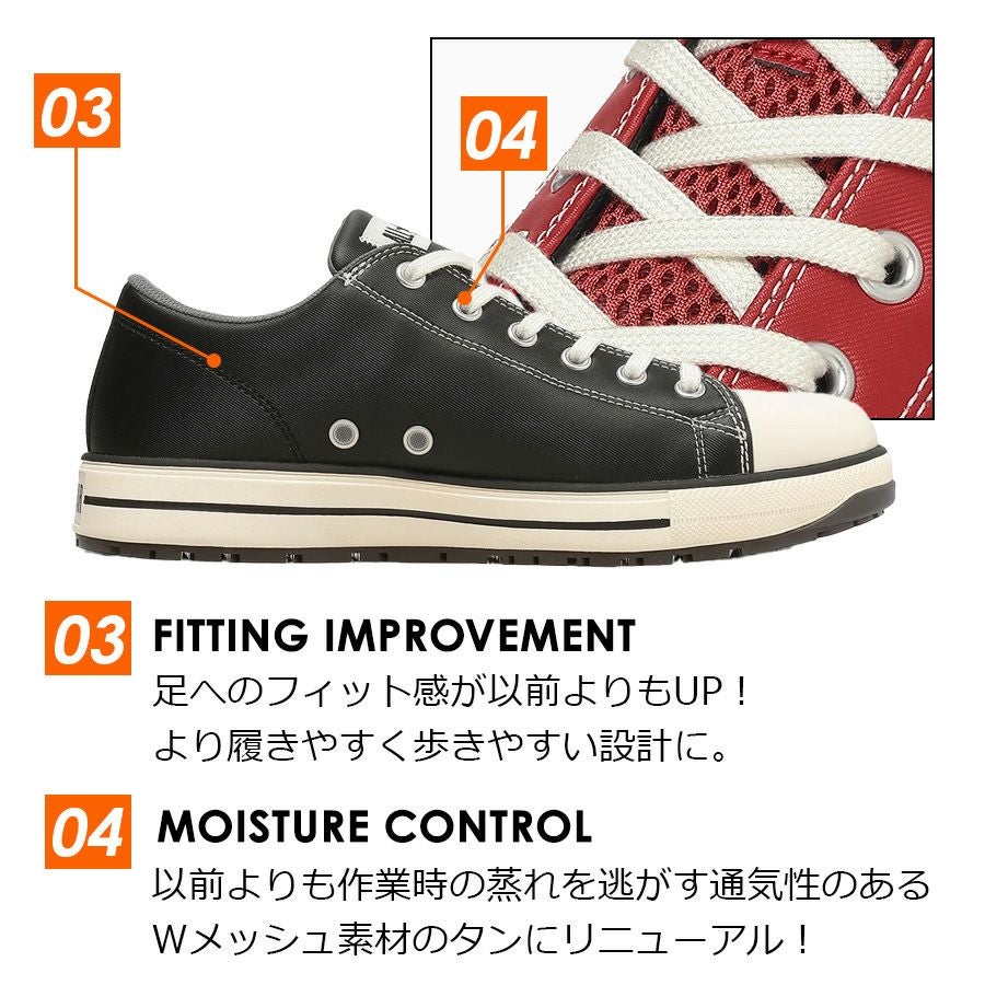 コンバース ワーキング 安全靴 セーフティシューズ ALL STAR PS-Ⅱ-OX