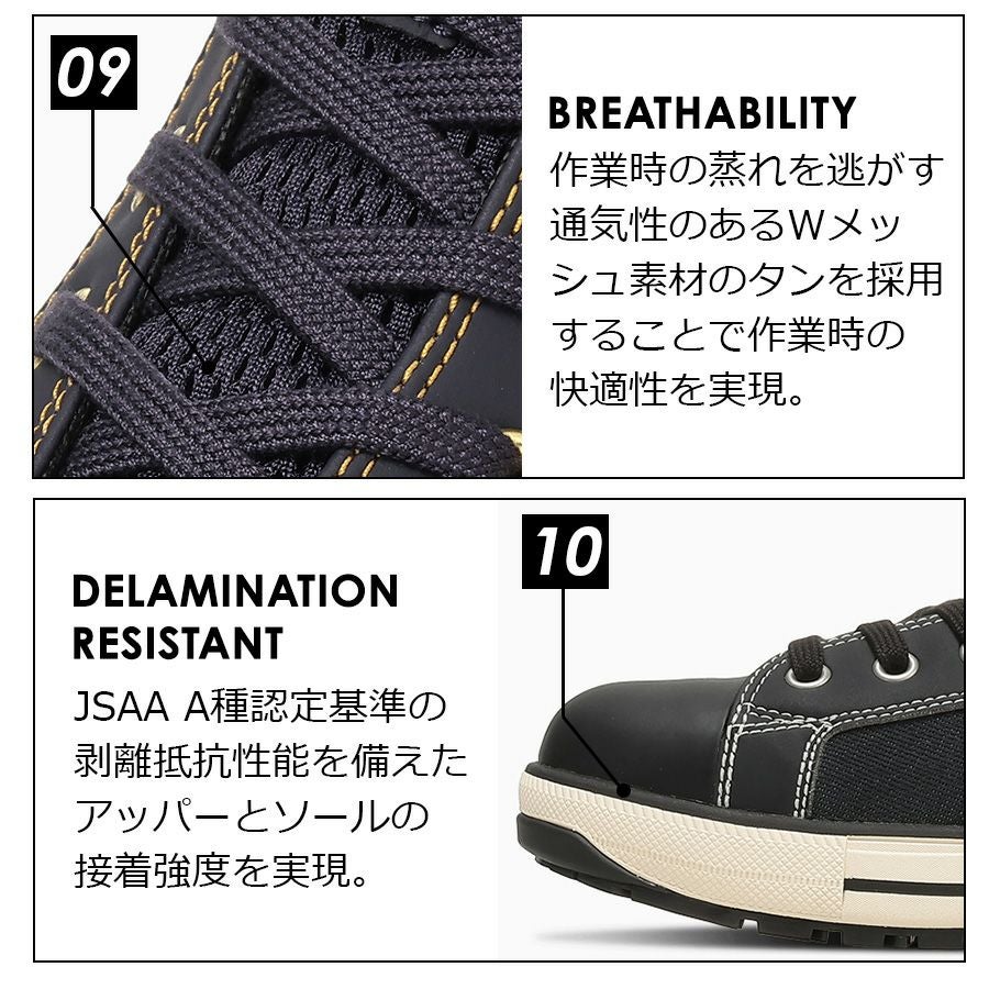 コンバース ワーキング 安全靴 セーフティシューズ ALL STAR PS II DM