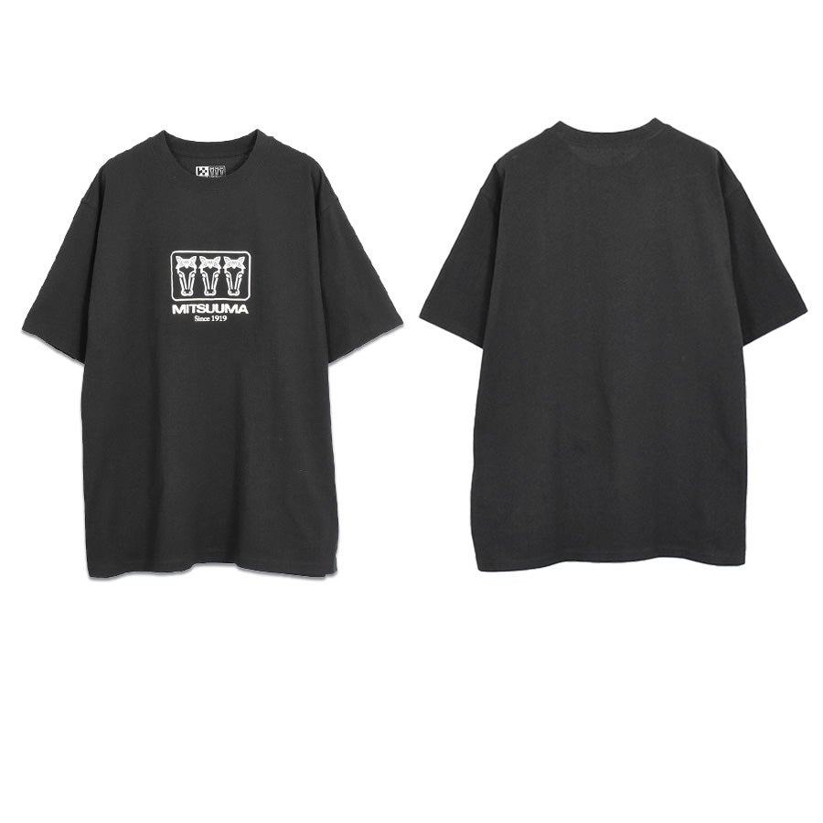 ハミューレ+ミツウマ 半袖コットンTシャツ 3UH-2604/3UH-2605 綿100