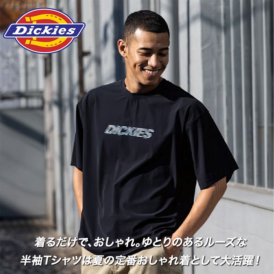 RAID JAPAN サンド ビックTシャツ Lサイズ 限定】ディッキーズ 冷感サイドポケット 半袖Tシャツ D-467 夏物