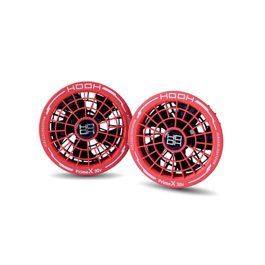 HOOH 2026年 バッテリー ファンセット V3001 V3002 快適ウェア 30V