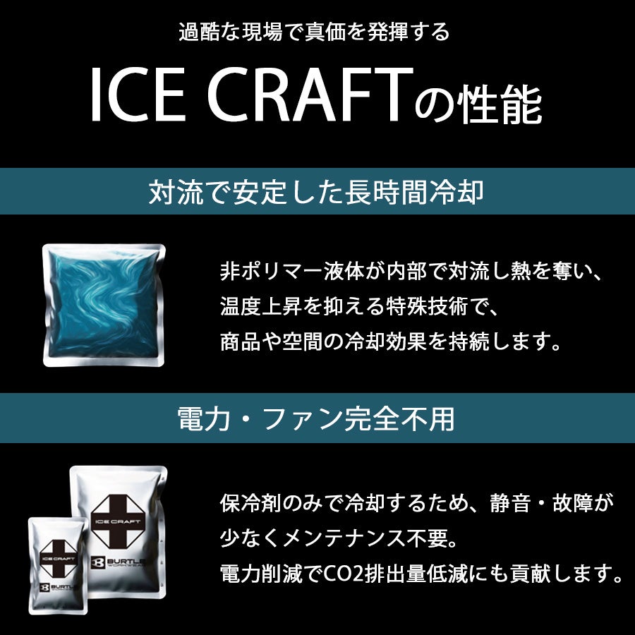 バートル アイスクラフト アイスパック(1kg) IC106 単品 保冷剤 冷却