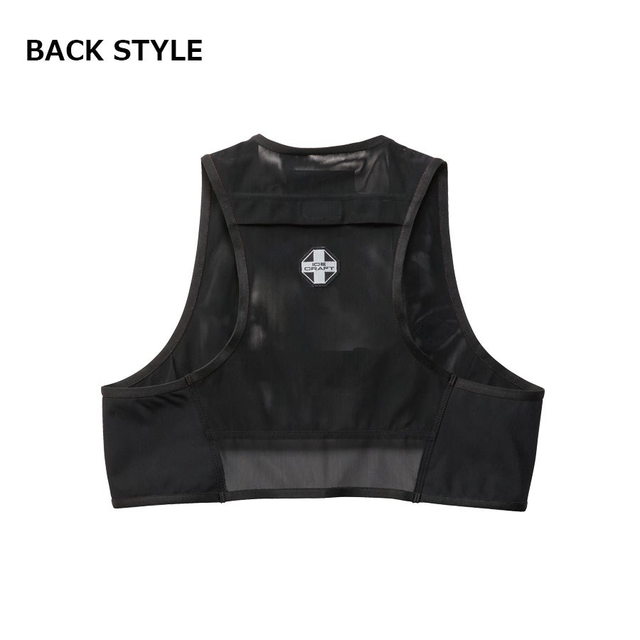 暑さ対策・冷却グッズ BURTLE ICE CRAFT VEST & ICE PACK SET バートル アイスクラフトベスト＆アイスパックセット IC102S 保冷剤