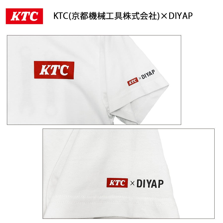 DIYAP 工具メーカーコラボ 半袖Tシャツ D260T KTC OLFA LOBSTER HiKOKI