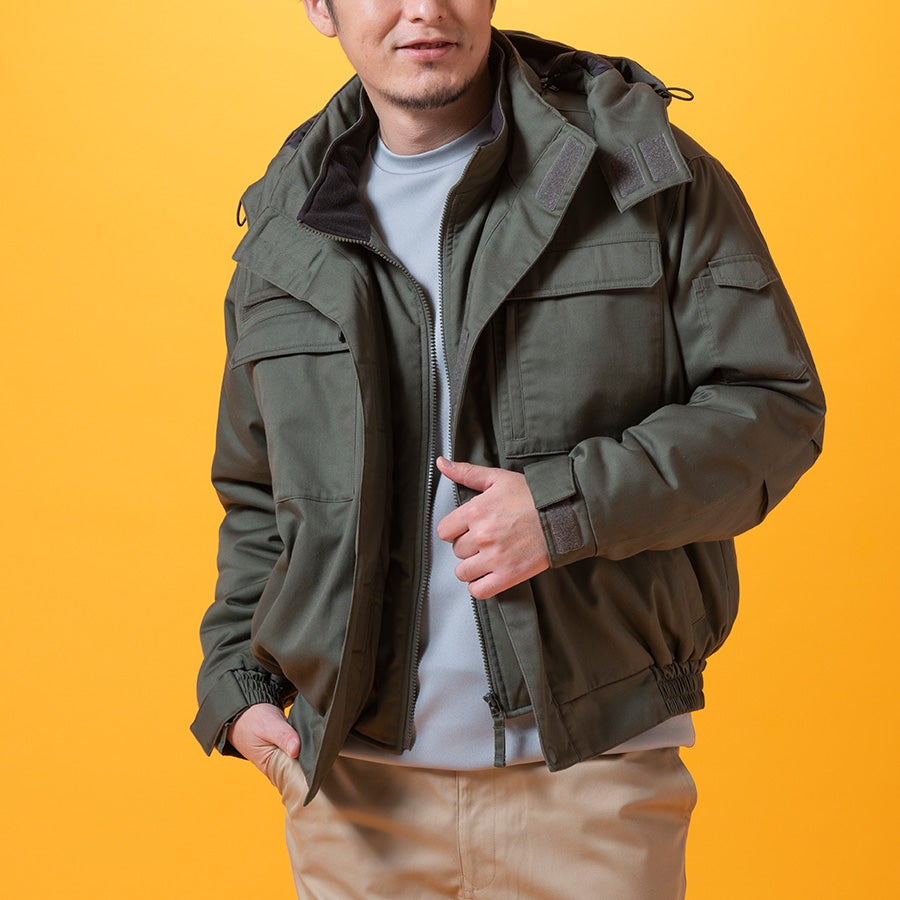 「プロノ」超撥水防寒ブルゾン/PR-2112防寒着作業服作業着アウタージャンバージャンパー冬メンズ