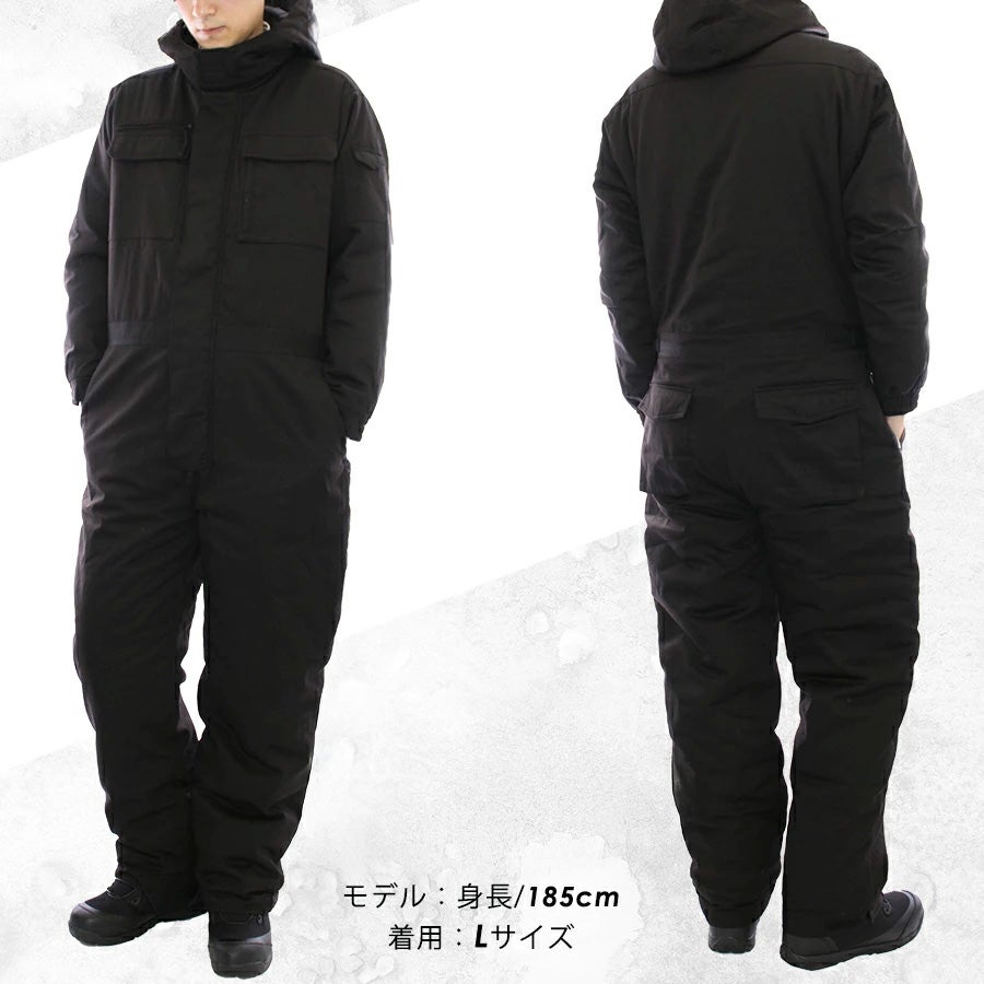 「プロノ」超撥水防寒ツナギ/PR-2114防寒着作業服作業着オーバーオールオールインワン冬メンズ