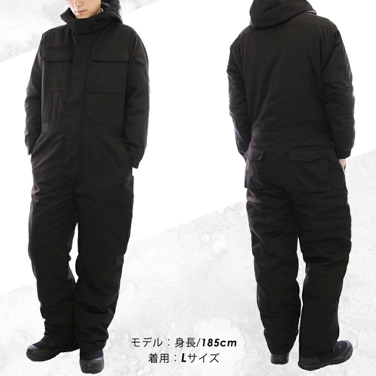 「プロノ」超撥水防寒ツナギ/PR-2114防寒着作業服作業着オーバーオールオールインワン冬メンズ